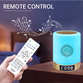 Geïllumineerde Quran speaker met remote en touch lamp azan voor lamp azan klok